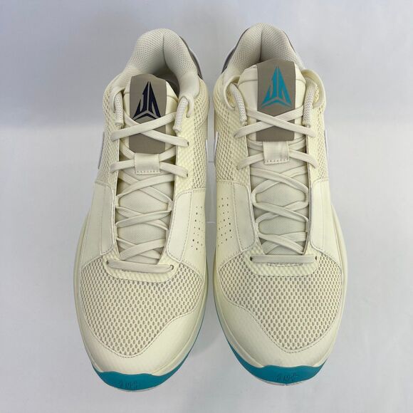 Nike Men's JA 1 DR8785-102 Coconut Mulk/Khaki-Black/Red/Dusty Cactus | Men's 13 - Picture 3 of 6